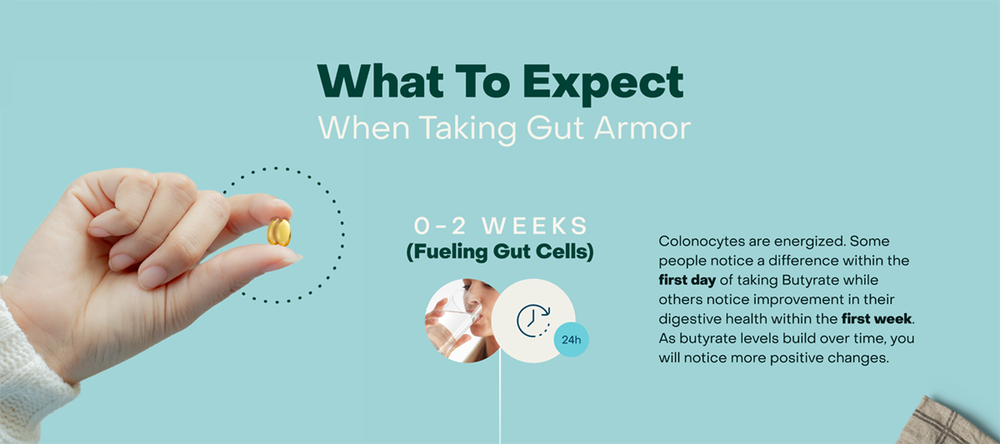 What to Expect when taking Gut Armor